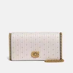 NWT Coach Convertible Belt Bag in Chalk